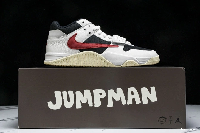 Reps LUCY x Jack FZ8117-101 University Travis Scott TR Red Jordan Jumpman 0731
